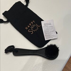 Happy Sol Black Dry Facial Brush